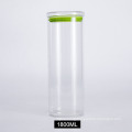 High Borosilicate Glass Tank with Food Grade Silicon Gel Cover Jar